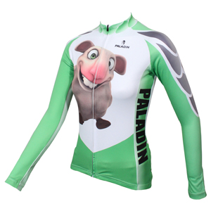 3D Lamb cycling jerseys long sleeve animals bike suits for womens