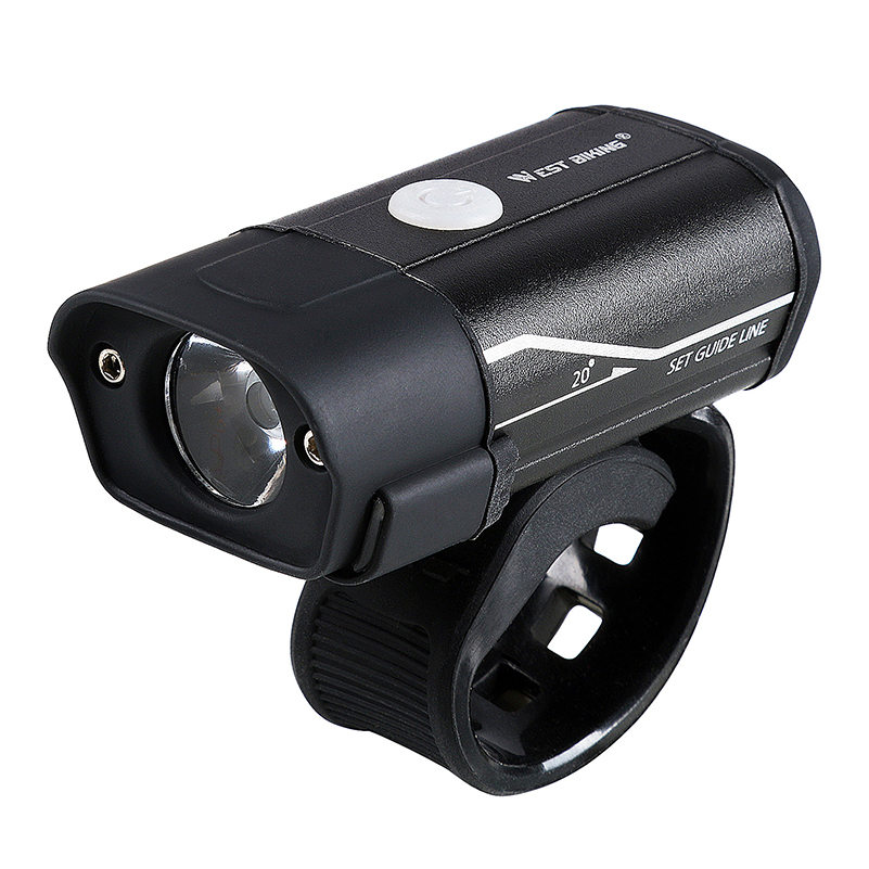 5 Modes Bicycle Front Light 350 Lumens Best Rechargeable Bike Lights