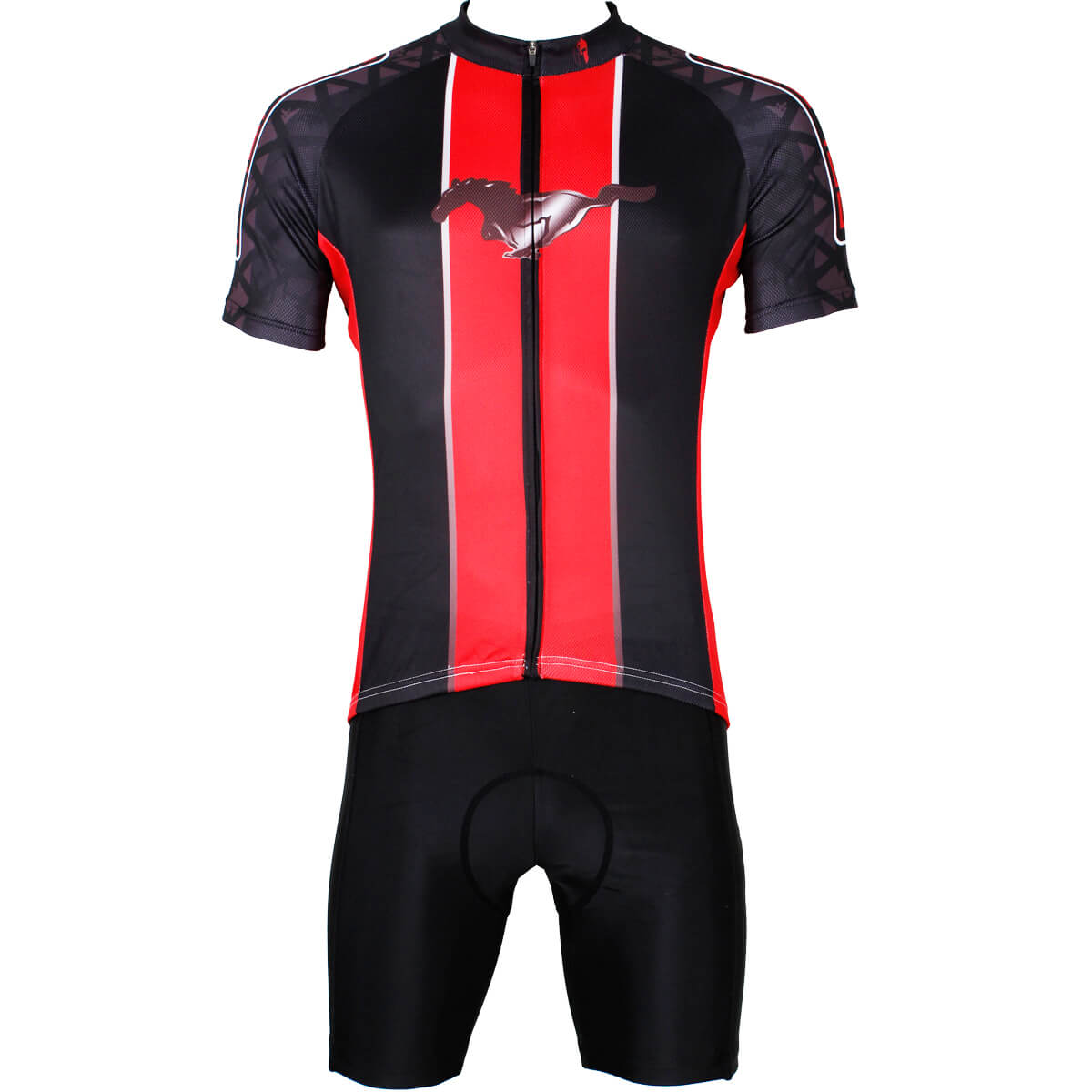 Wild Horse Design Cycling Suits With Jersey and shorts | Chogory