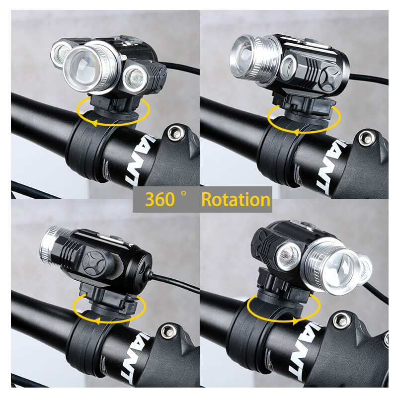 Best Adjustable Cree T6 LED 800LM Front Road MTB Bike Headlight 