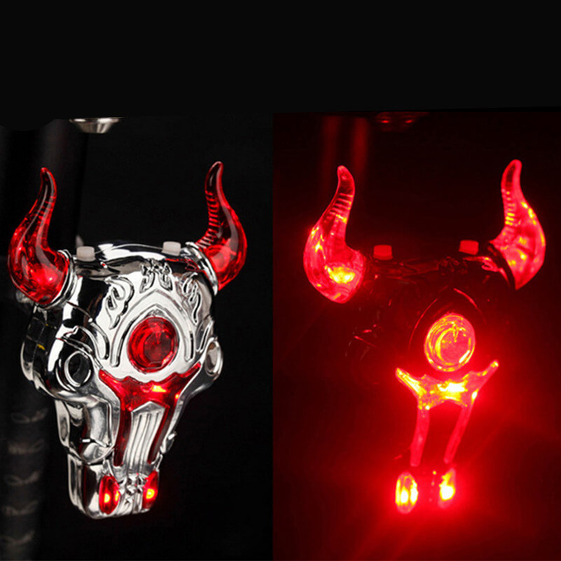 Cool Bike Safety Lights USB Rechargeable MTB Bike Tail Lights