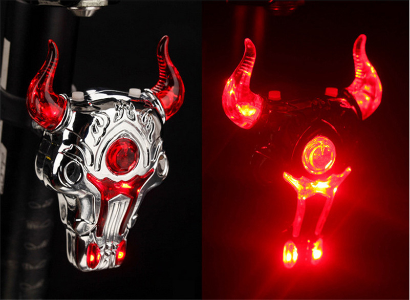Cool Bike Safety Lights USB Rechargeable MTB Bike Tail Lights