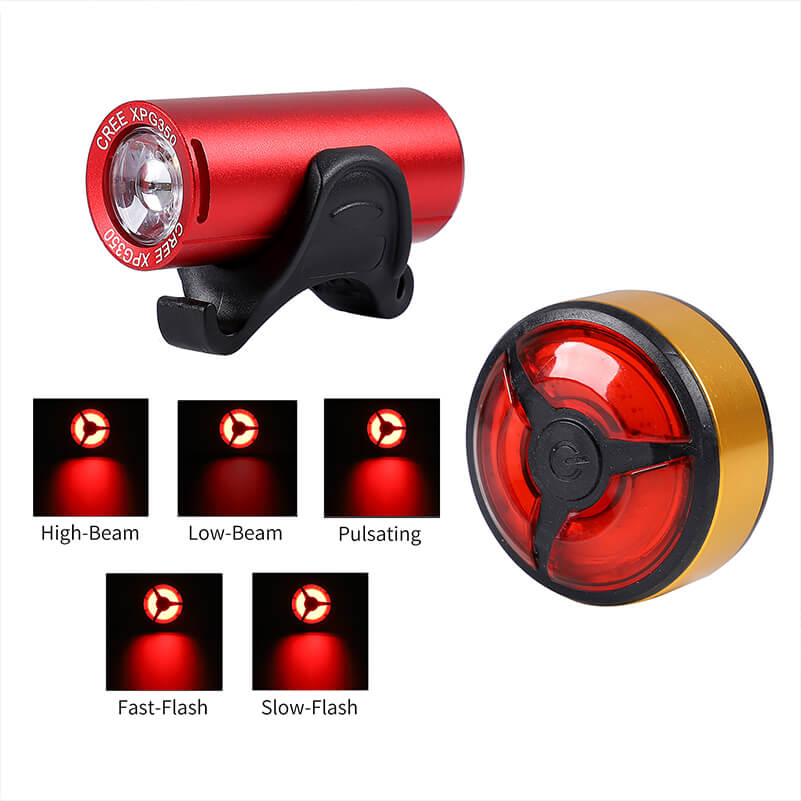 Mini Front Rechargeable Cycling Light Road MTB Bike Safety Light
