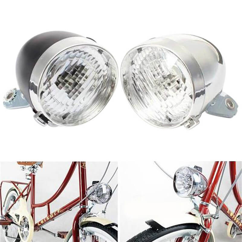 Retro Vintage Cree LED Bisiklet Cycling Bike Light