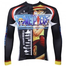 Long Sleeve One Piece Luffy Cycling Jerseys For Mens