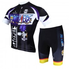 Short Sleeve One Piece Brook Cycling Suits With Jersey and Padded Shorts for boys