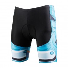 Robtic Armature Design Padded Cycling Shorts For Men