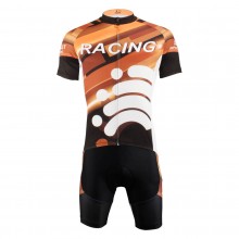 Racing Cycling Suits With Bike Jersey and Bib Padded Shorts