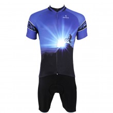 The Peakedness Design Cycling Suits Blue mens MTB Bike Jersey