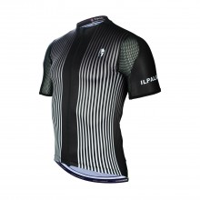 Black and white stripes Mens Cycling Jersey Best Cycling Jerseys