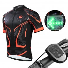 Quality Cycling Clothes Mens Best Cycling Jerseys with LED Signal Lights