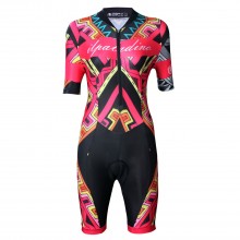Red Women Jumpsuits 3XL Cycling Jersey