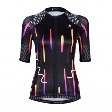 Unique Black Bicycle Jerseys Womens Cycling Clothing