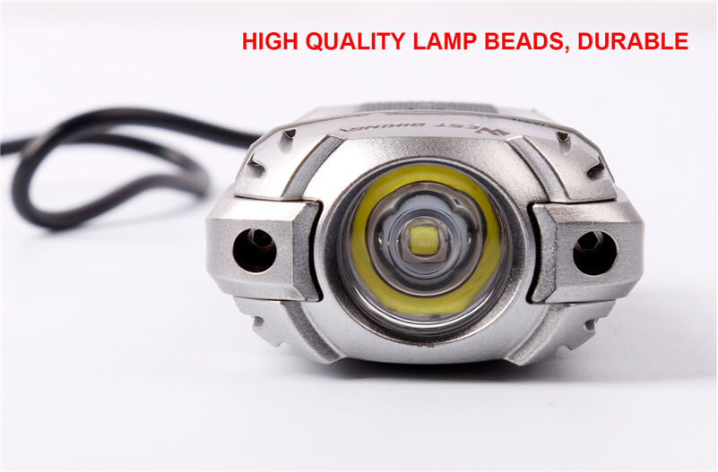 USB Rechargeable Bicycle Helmet Night  CREE LED Front Bike Light