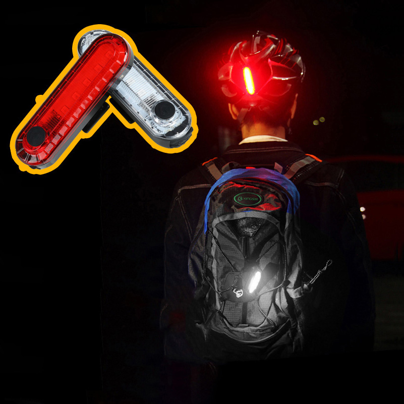 Waterproof Cycling Tail light Led USB Rechargeable Safety Warning Bike Light